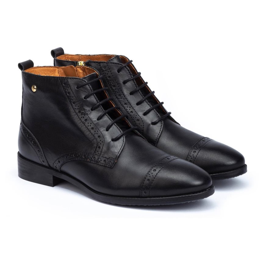 Women's Pikolinos ROYAL Ankle Boots Black | NZ G803195